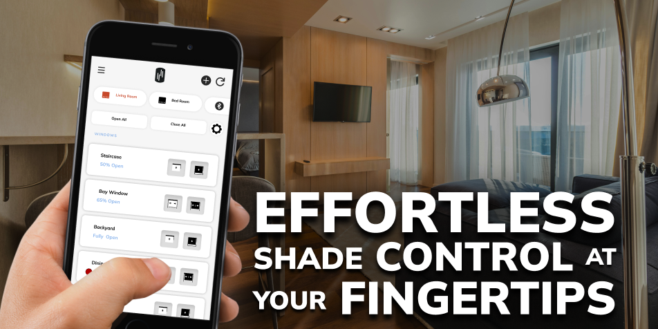 Smart Motorized Blinds: Control Your Shades with a Tap